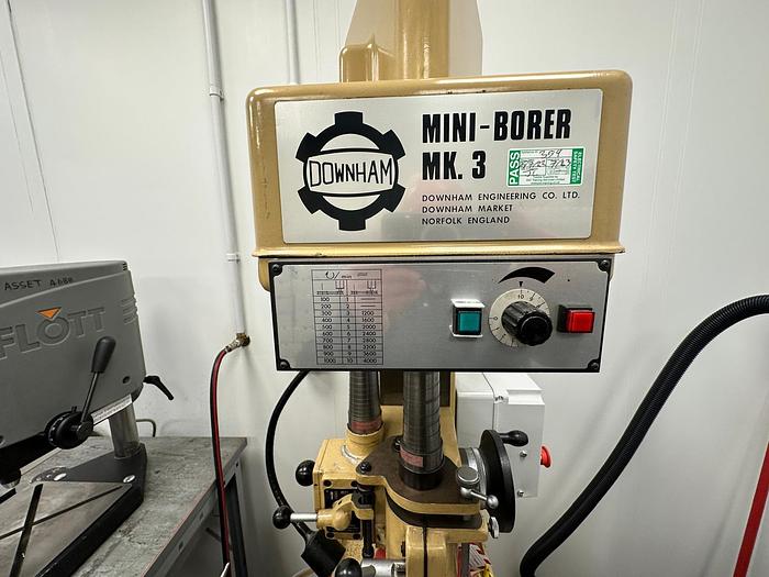 Used Downham Mini-Borer Mk.3 Boring Machine