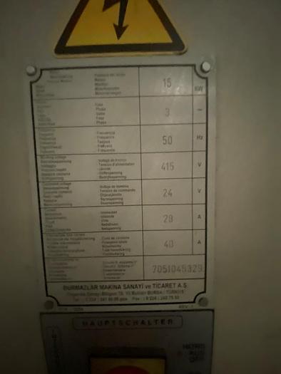 Used 2004 Durmazlar HAP30160 NC Pressbrake
