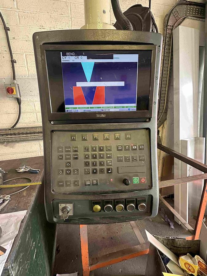Used Used 2005 Durma HAPCNC 35160 CNC Pressbrake – 160T x 3.5m with Cybelec ModEva 10 Control | Euro Tooling | Ireland
