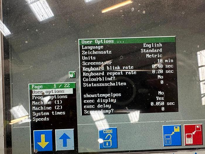 Used 2004 Boschert Twin 1000 Index CNC Punching Machine