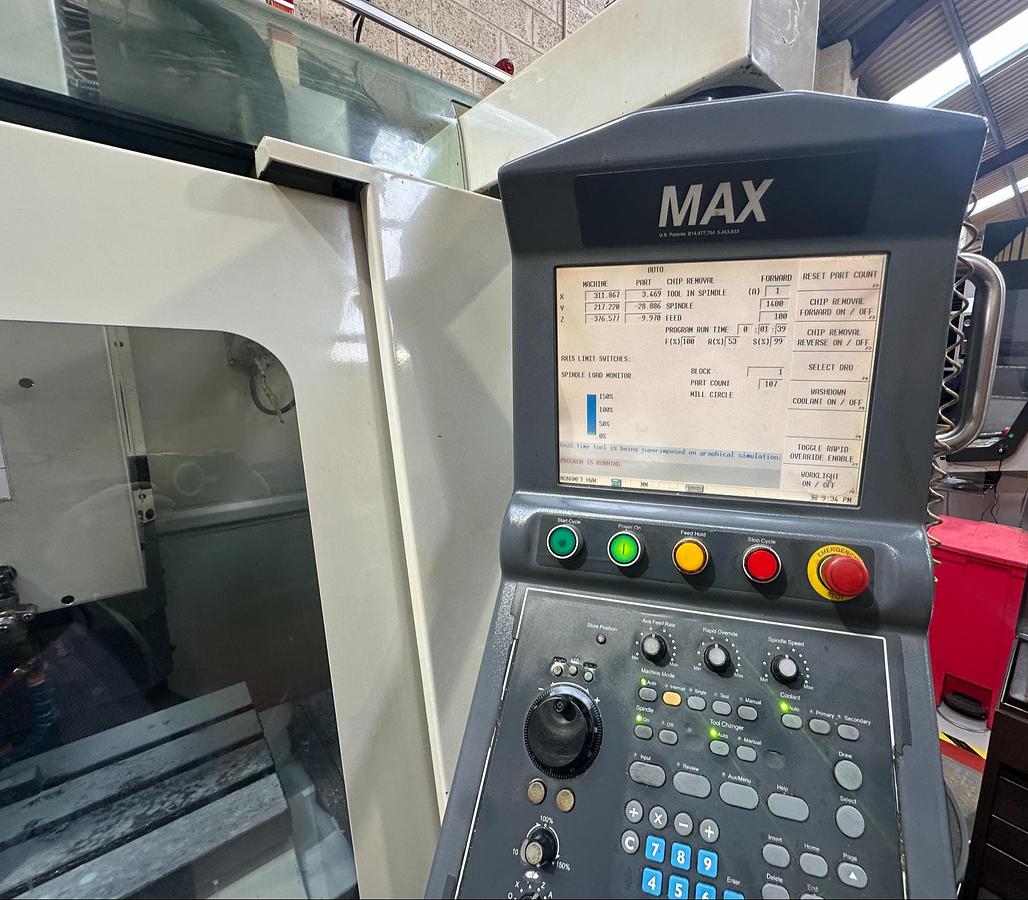 Used 2010 Hurco VM10 Vertical Machining Centre | WINMAX CNC | CAT 40 | Used Machine Tools Ireland