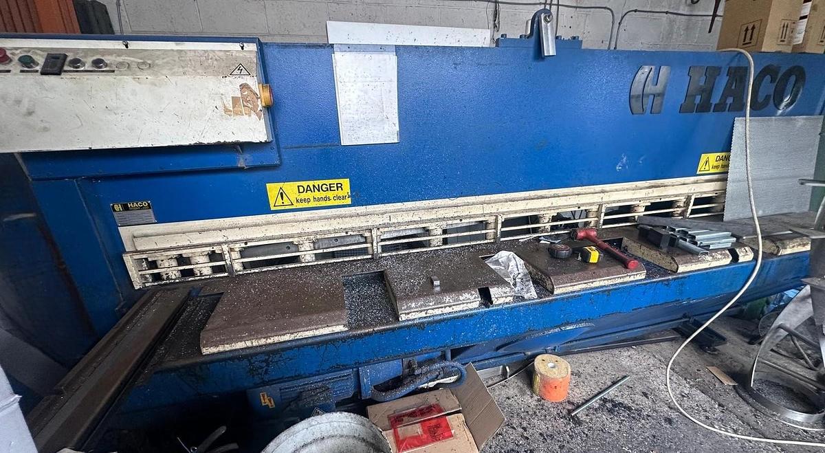 Used 1994 Haco TS0 3 x 6 Guillotine Shear