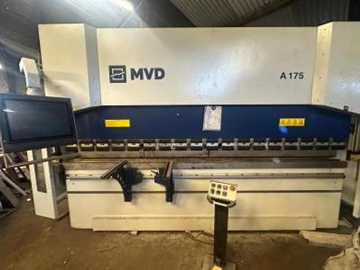 Used 2021 MVD A175-3700 Hydraulic Pressbrake – ESA S660W Graphic CNC Control