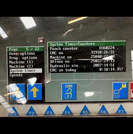 Used 2004 Boschert Twin 1000 Index CNC Punching Machine