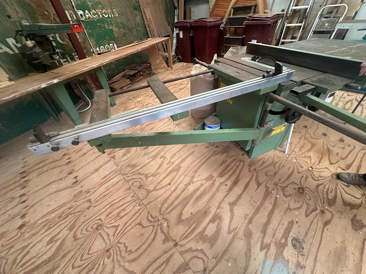 Used 1994 Lazzari CS4 Table Saw with W2500 Sliding Carraige