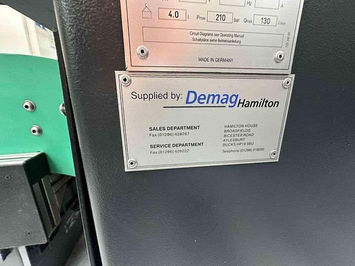 Used 2005 Demag System 60/420-80 Injection Moulding Machine