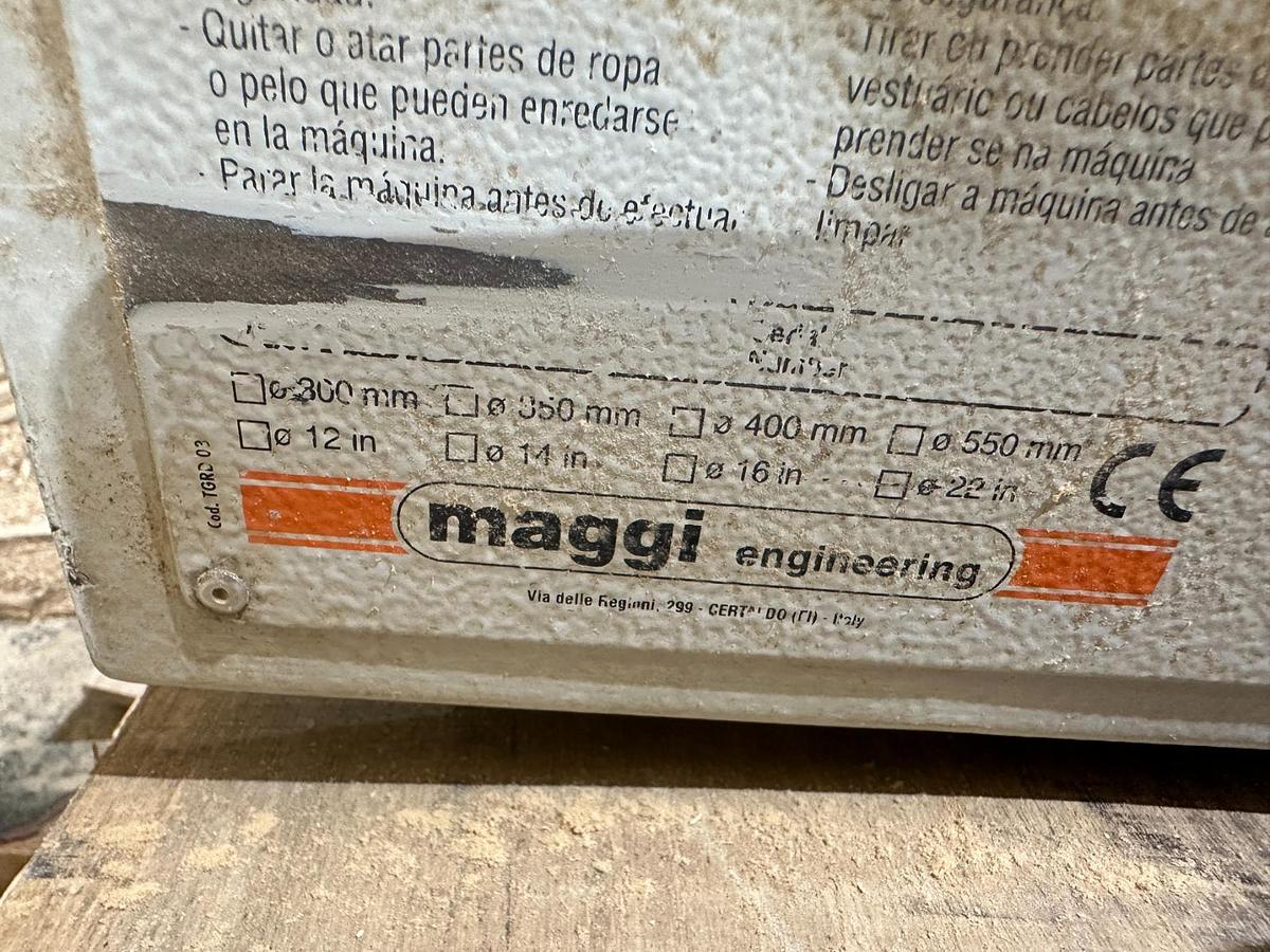 Used 2006 Maggi Junior 640 Sega Radial Arm Crosscut Saw