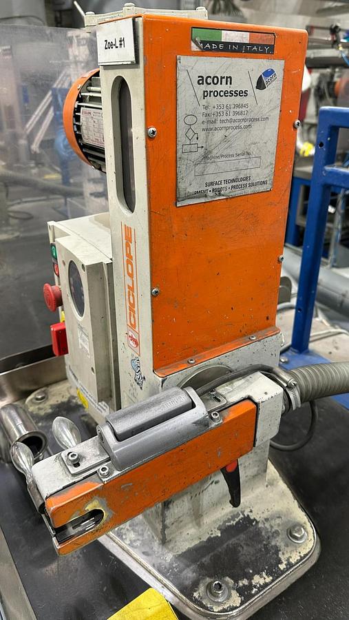 Used 2017 Ciclope ZOE-L High-Speed Belt Polishing Machine – Very Good Condition