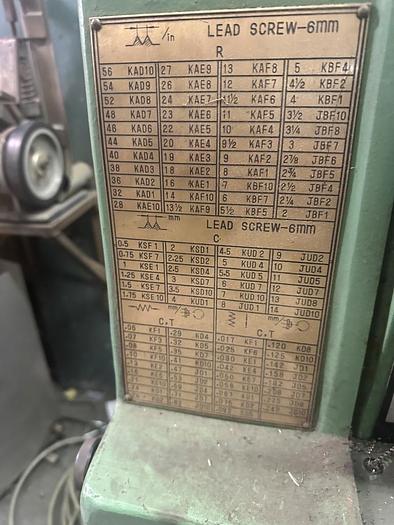 Used YMT(Yunnan Machine Tools) CY - S1760G Gap Bed Manual Center Lathe