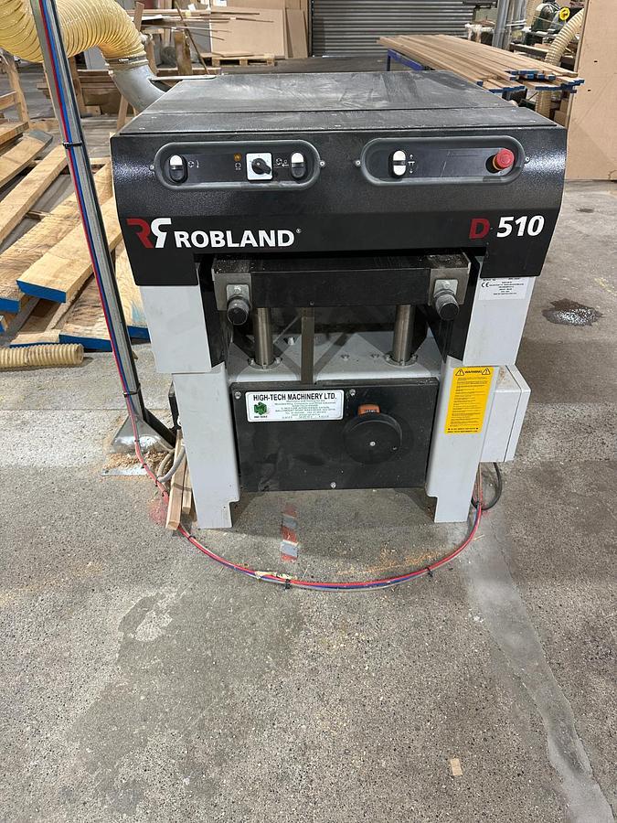 Used 2008 Robland D510 Planer Thicknesser