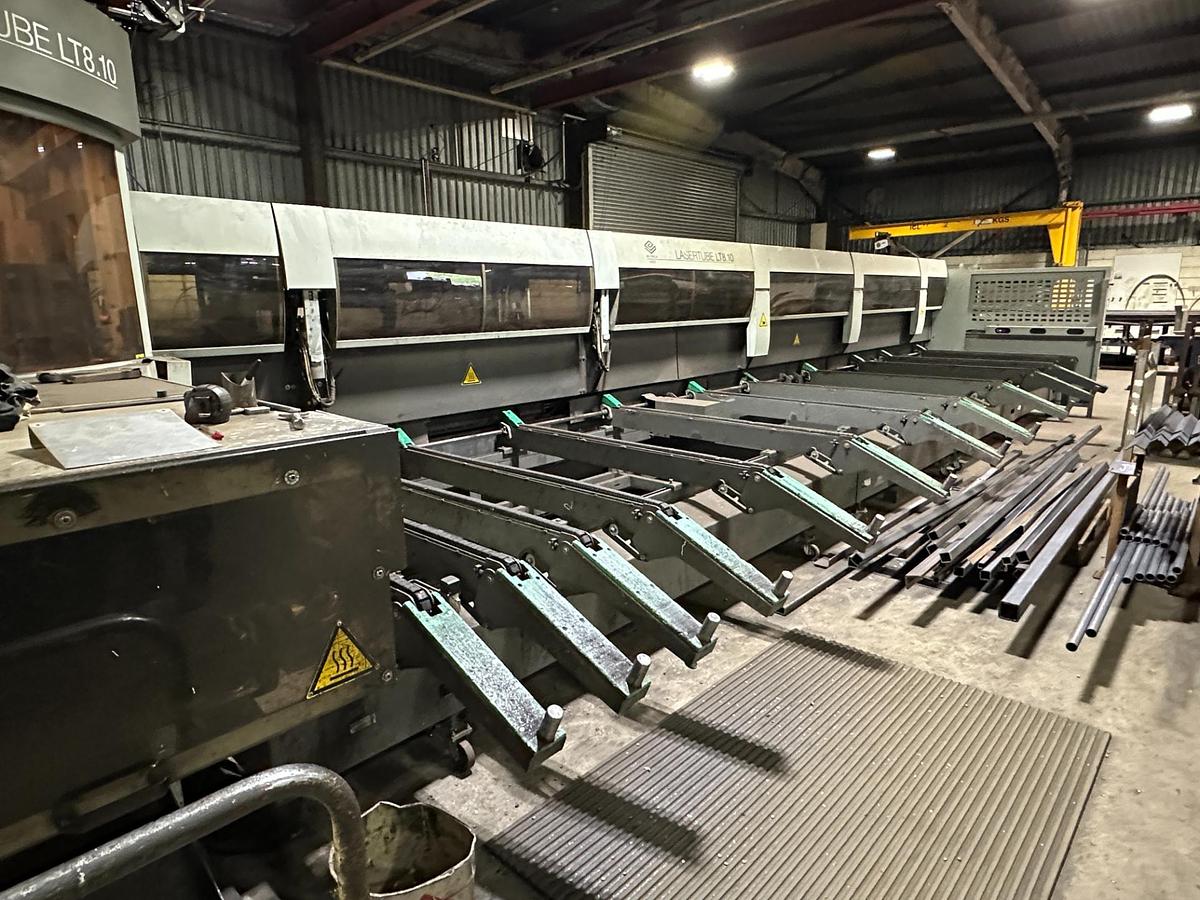 Used 2016 BLM Adige LT8.10 Tube Laser 3.5kW CO2 3D Cutting | For Sale Ireland