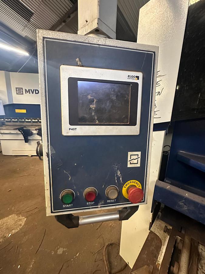 Used 2021 MVD B13-3100 Guillotine Shears – Elgo P40T CNC Control