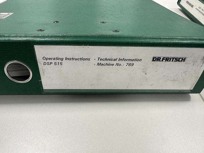Used DR. Fritsch  DSP 515 Pressure Sintering Press