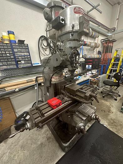 Used Bridgeport Series 1 Manual Turret Milling Machine