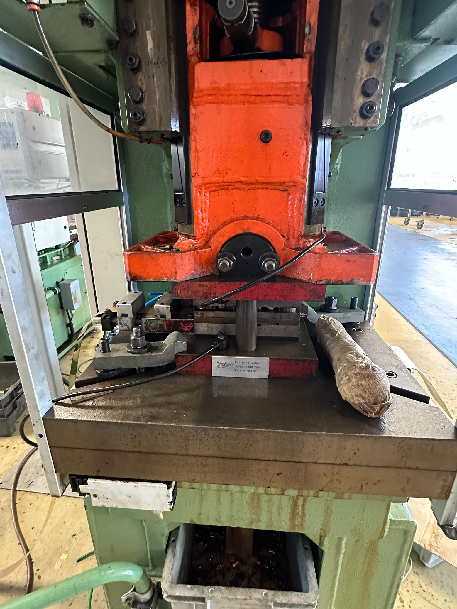 Used 2000 Presse Ross 40V-4 40 Ton Press with OBRU Decoiler 
