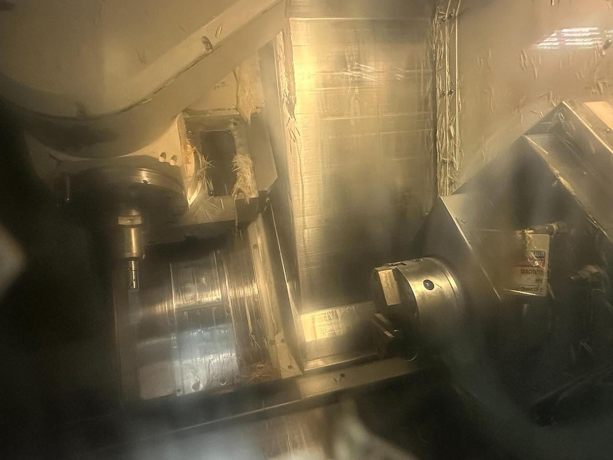 Used 2005 Mazak Integrex 100-III S CNC Mill-Turn Lathe with Gantry Loader – Low Hours, Excellent Condition