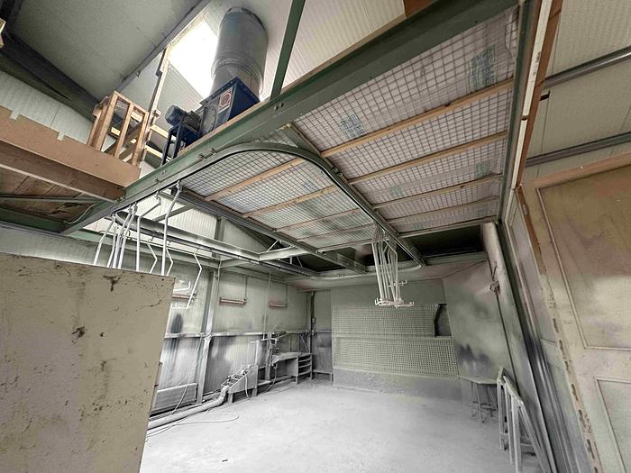 Used AAGAARD FINNROSE Spray Booth Extraction Unit