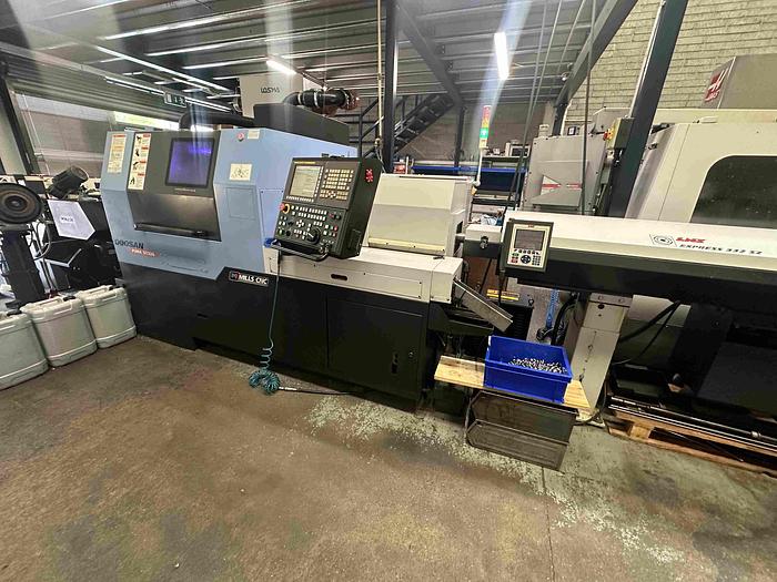 Used 2013 Doosan Puma ST32G SIiding Head CNC Lathe