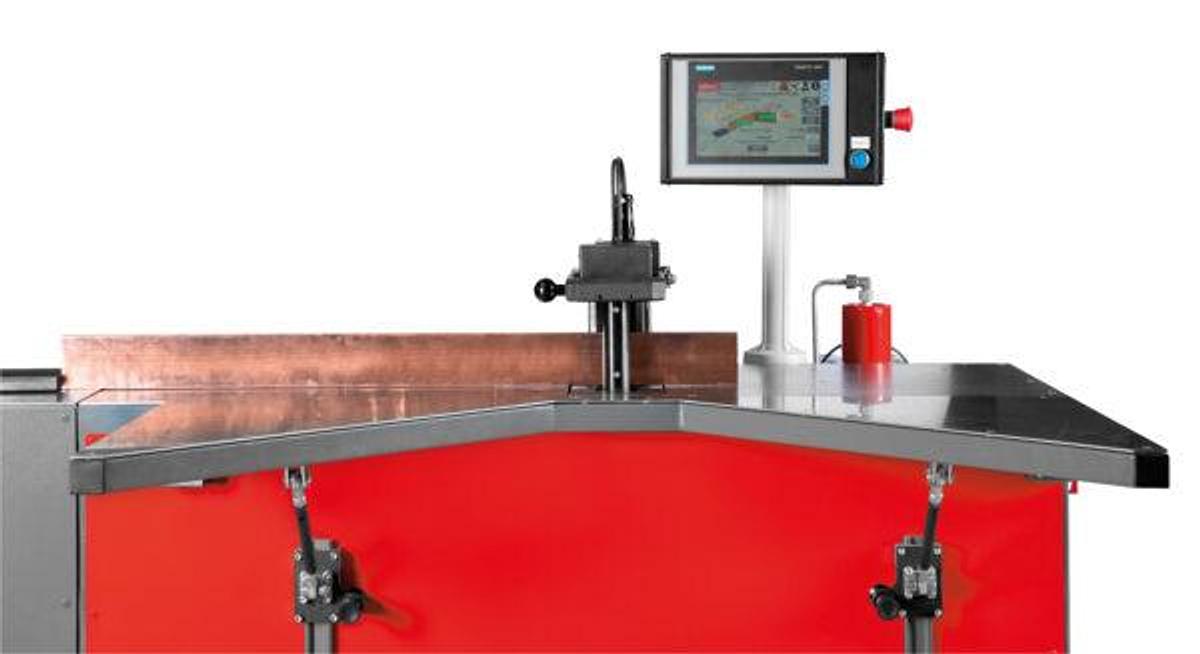 Used ERKO BPS 1200 Busbar Processing Station