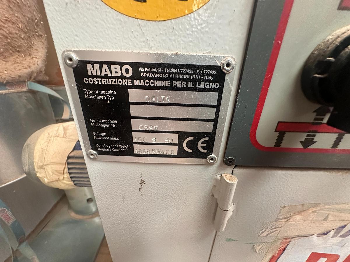 Used 1999 MABO Delta 6" Belt Sander