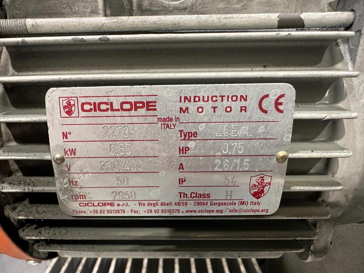 Used 2017 Ciclope ZOE-L High-Speed Belt Polishing Machine – Very Good Condition