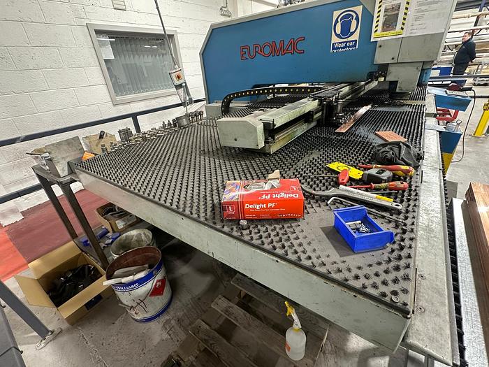 Used 1998 Euromac CX 1000/30 CNC Punching Machine