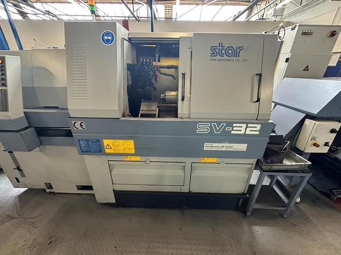 Used 2008 Star SV-32 Sliding Head CNC Lathe