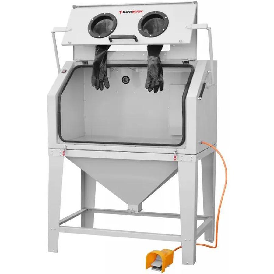 Cormak KDP450TOP - 450L Sandblaster with Dust Extraction