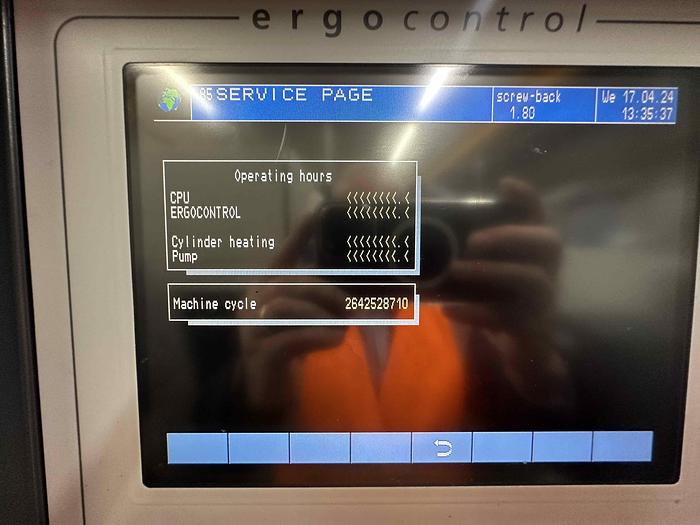 Used 2005 Demag System 60/420-80 Injection Moulding Machine