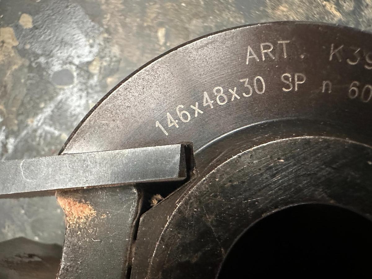 Used 2005 Griggio T220 Spindle Moulder with Comatic AF/34 Feeder