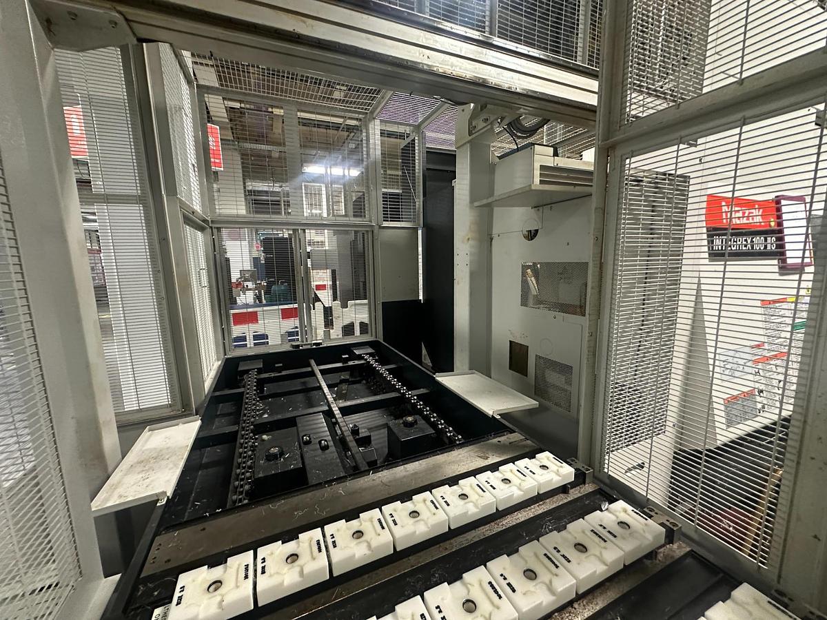 Used 2005 Mazak Integrex 100-III S CNC Mill-Turn Lathe with Gantry Loader – Low Hours, Excellent Condition