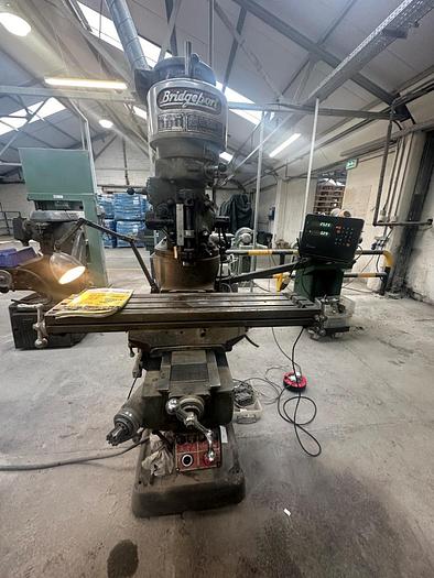 Used Bridgeport Vertical Milling Machine