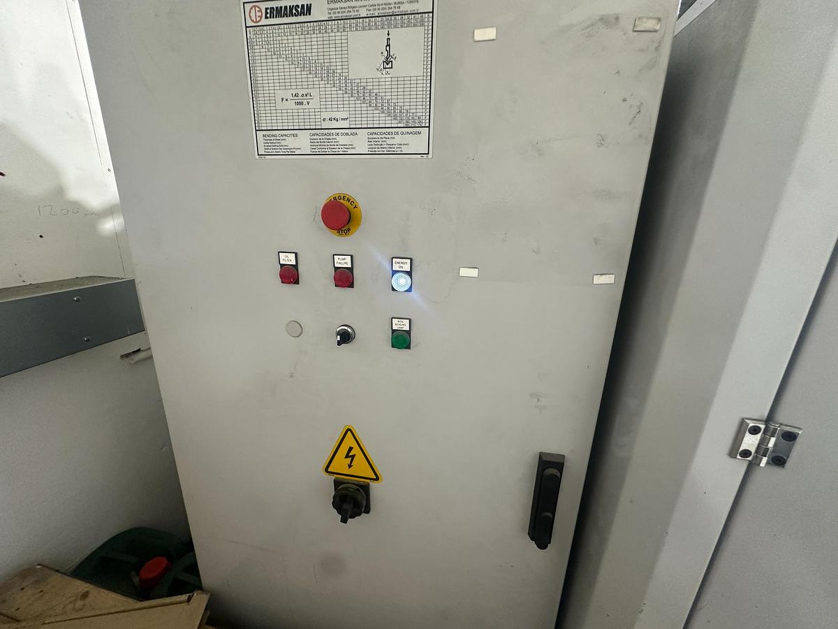 Used Used 2016 Ermaksan Speed-Bend Pro 1270 x 40 CNC Press Brake | 6 Axis Press Brake Ireland