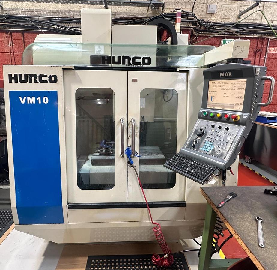 Used 2010 Hurco VM10 Vertical Machining Centre | WINMAX CNC | CAT 40 | Used Machine Tools Ireland