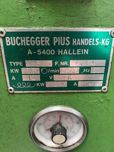Used Buchegger Bupi Type 3 Parts Washer