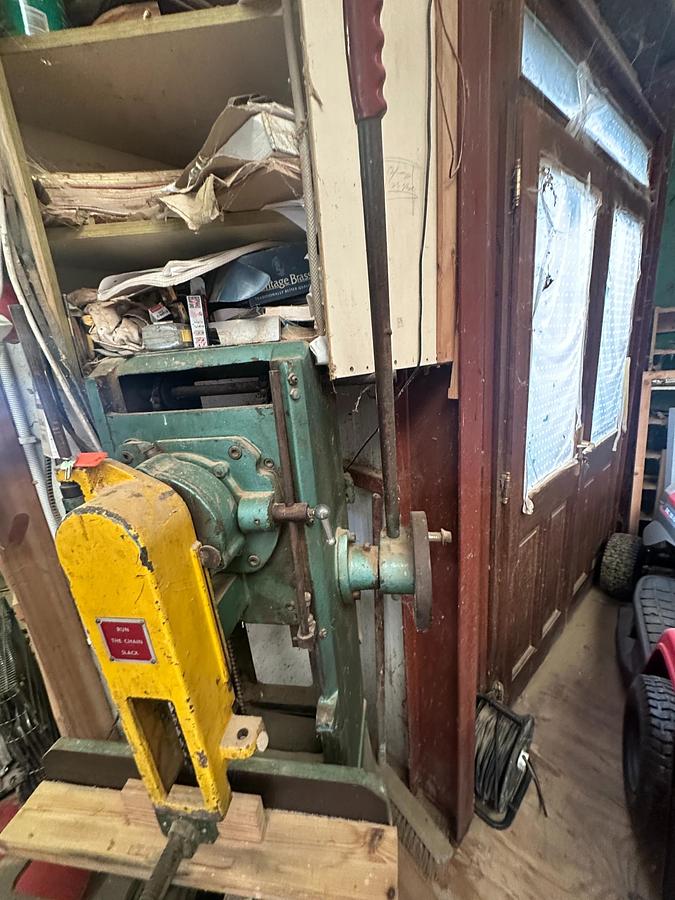 Used Dominion B.A.A. Chain Mortiser for Sale | Woodworking Mortising Machine Ireland