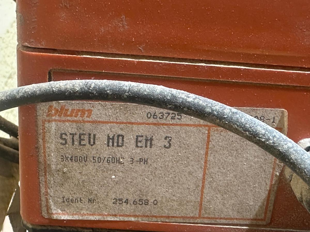 Used 2008 Blum Mini Drill Hinge Drill