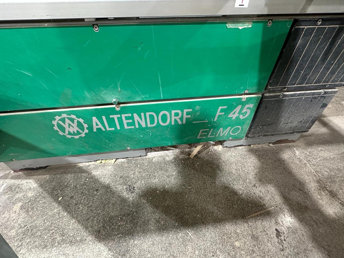 Used 1998 Altendorf F45 ELMO-III Sliding Table Saw