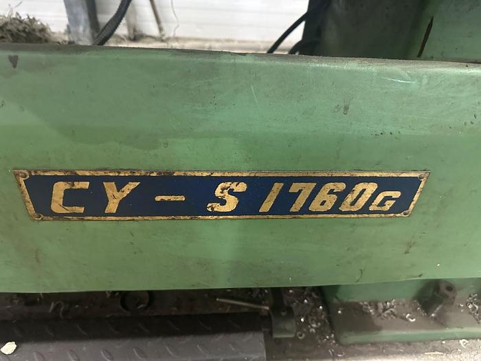 Used YMT(Yunnan Machine Tools) CY - S1760G Gap Bed Manual Center Lathe