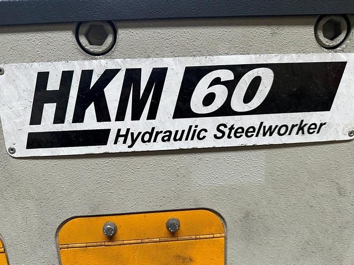 Used Sahinler HKM 60 Ironworker