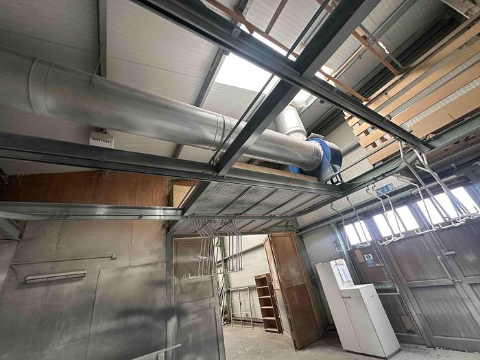 Used AAGAARD FINNROSE Spray Booth Extraction Unit