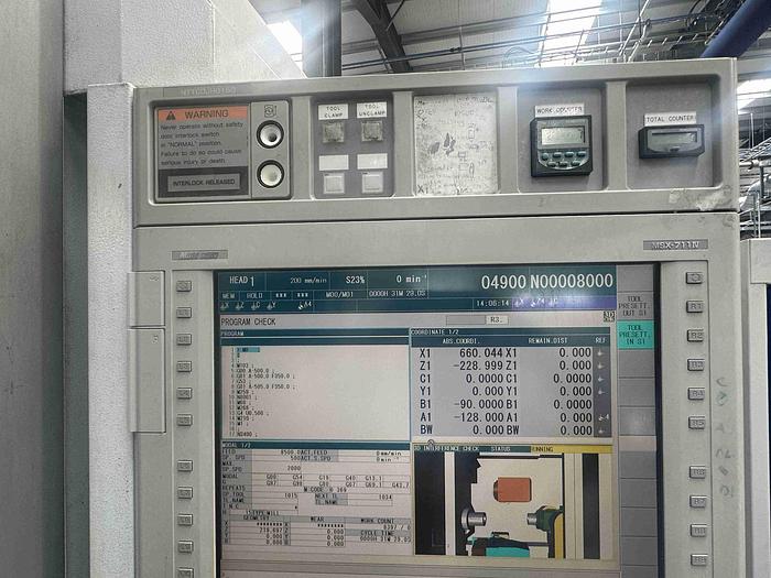 Used 2010 Mori Seiki NT1000SZM Mill Turn Centre