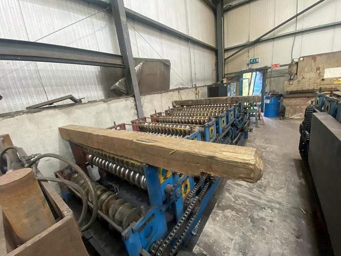 Used JCX Rollforming Line for Corrigate and Box Profile