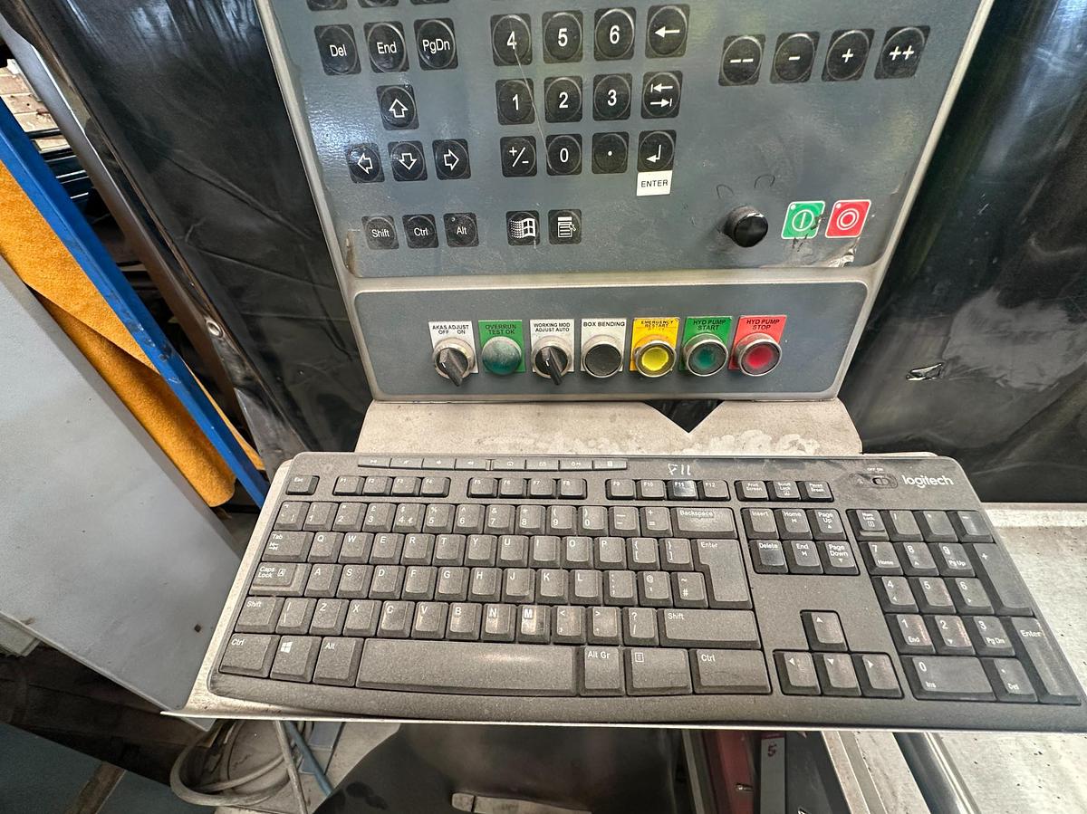 Used 2013 Durma AD-S 40175 CNC Press Brake – 6 Axis – Cybelec ModEva 10S Control