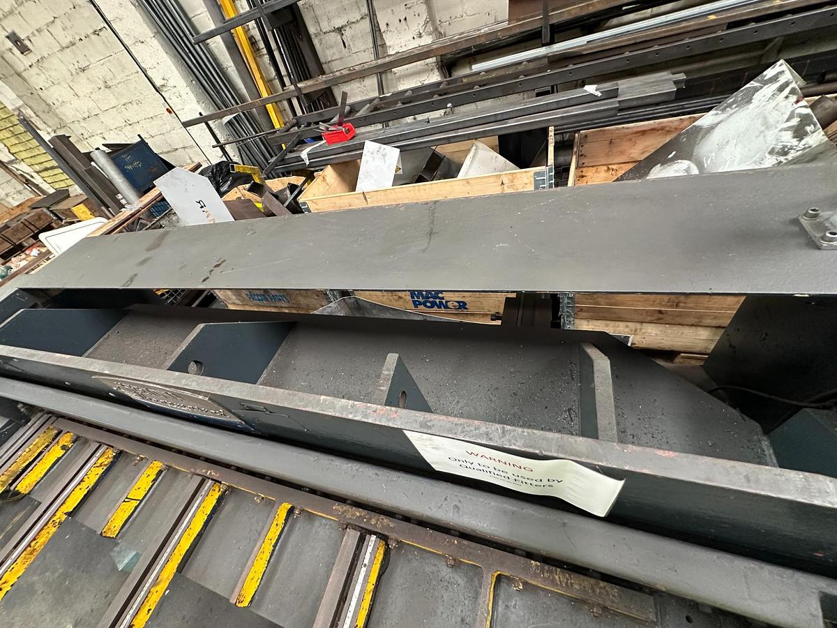 Used Keetona 2.5m x 3mm Mechanical Guillotine