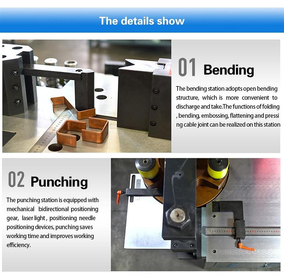 Used 2022 Jinan Deshang DS-303SK-B CNC 3-in-1 Busbar Processing Machine – Excellent Condition