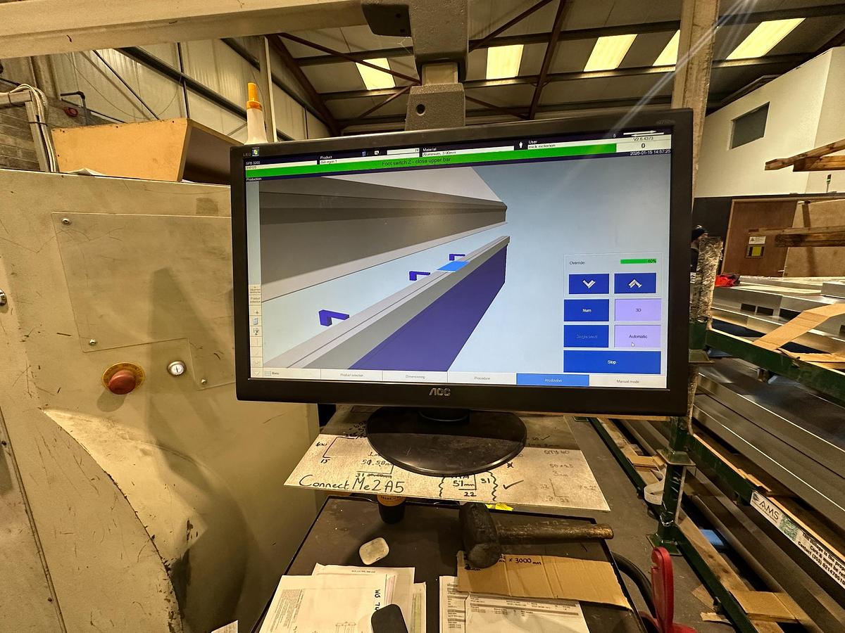 Used 2006 Schroder SPB 3200/3.0 CNC Sheet Metal Folder