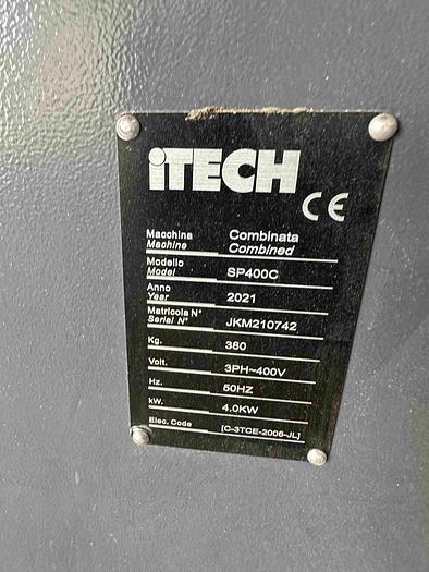 Used 2021 iTech SP400C Thicknesser Planer