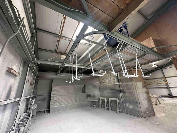 Used AAGAARD FINNROSE Spray Booth Extraction Unit