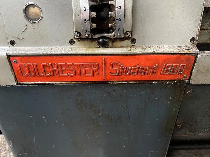 Used Colchester Student 1800 Manual Lathe
